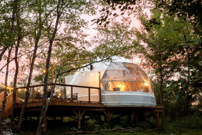 Exclusive list of 19 incredible glamping domes in Nova Scotia